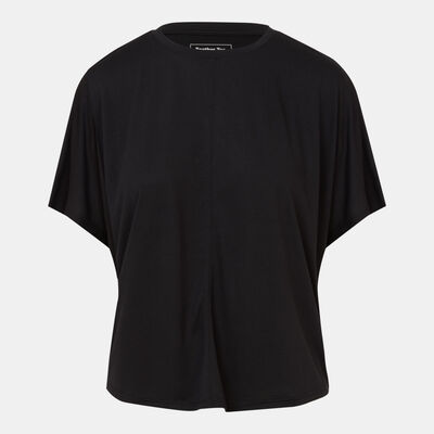 Sun and Sand Sports Women's Feather T-Shirt Black