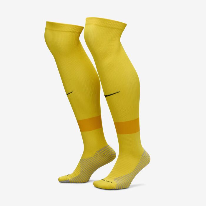 Nike Strike Knee-High Football Socks Yellow image number 0