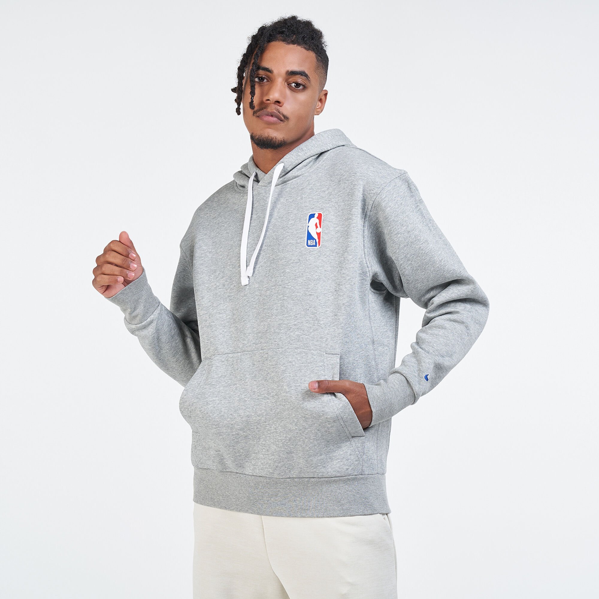Men s Team 31 Essential Nike NBA Pullover Hoodie Grey Nike in Kuwait SSS