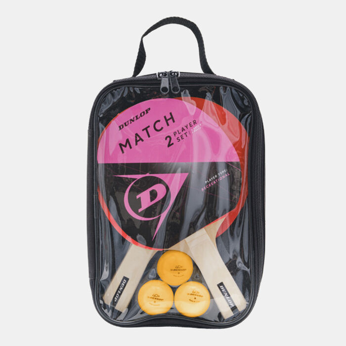 Dunlop Match 2 Player Table Tennis Set Multi image number 0