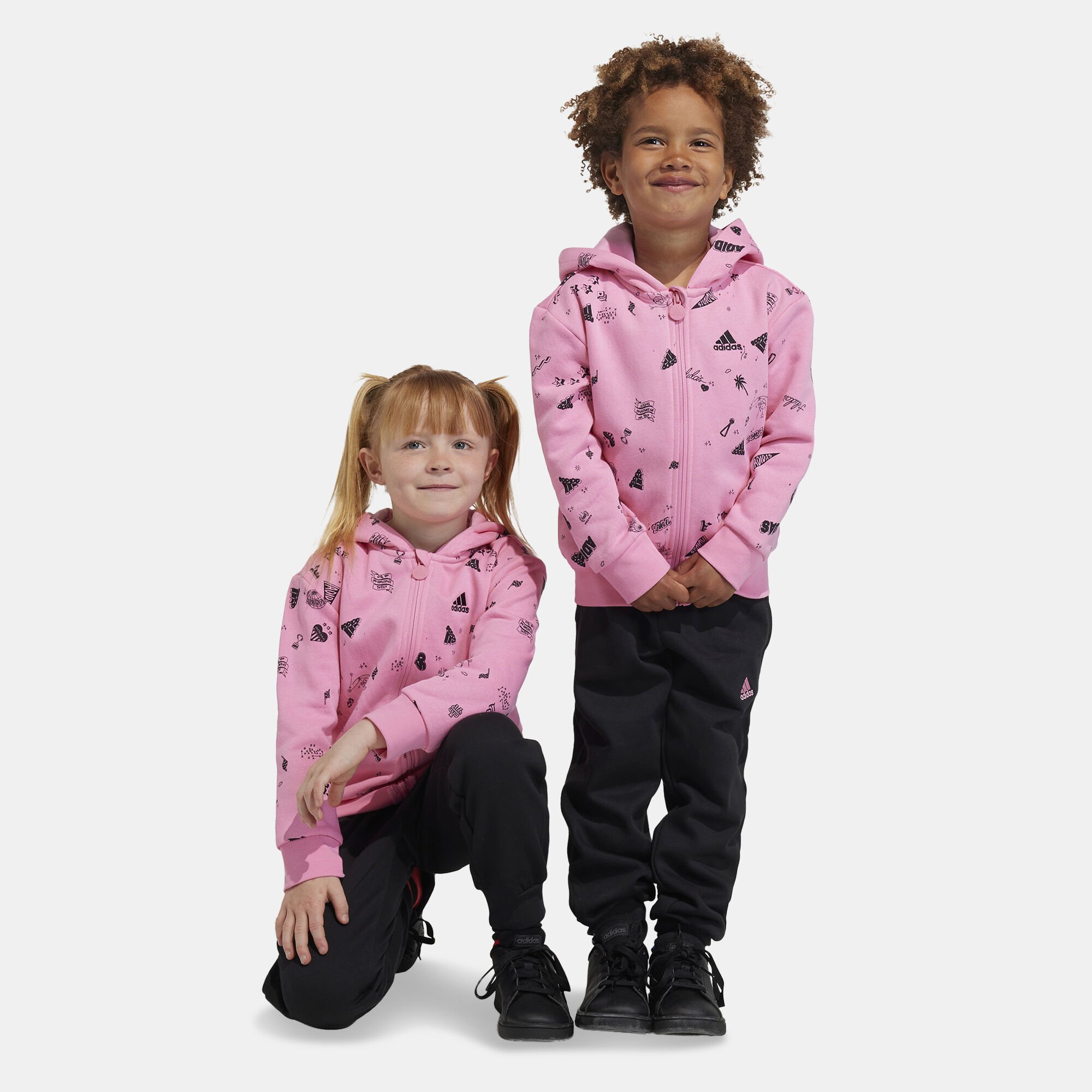 Adidas baby tracksuit pink outlet