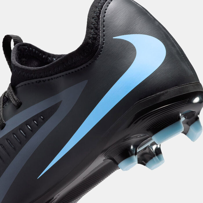 Nike Kids' Phantom 6 Low Academy Multi-Ground Football Shoes Grey image number 5