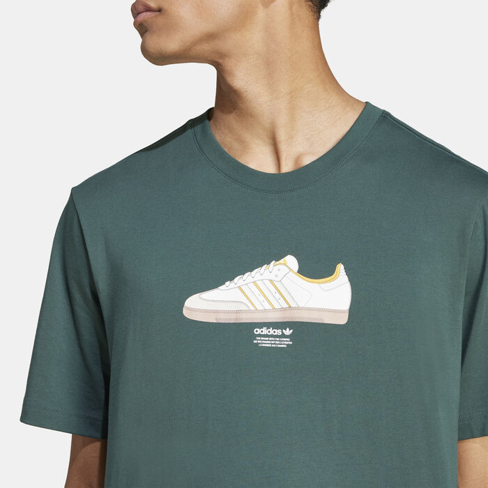 adidas Originals Men's Training Supply Sport T-Shirt Green image number 4