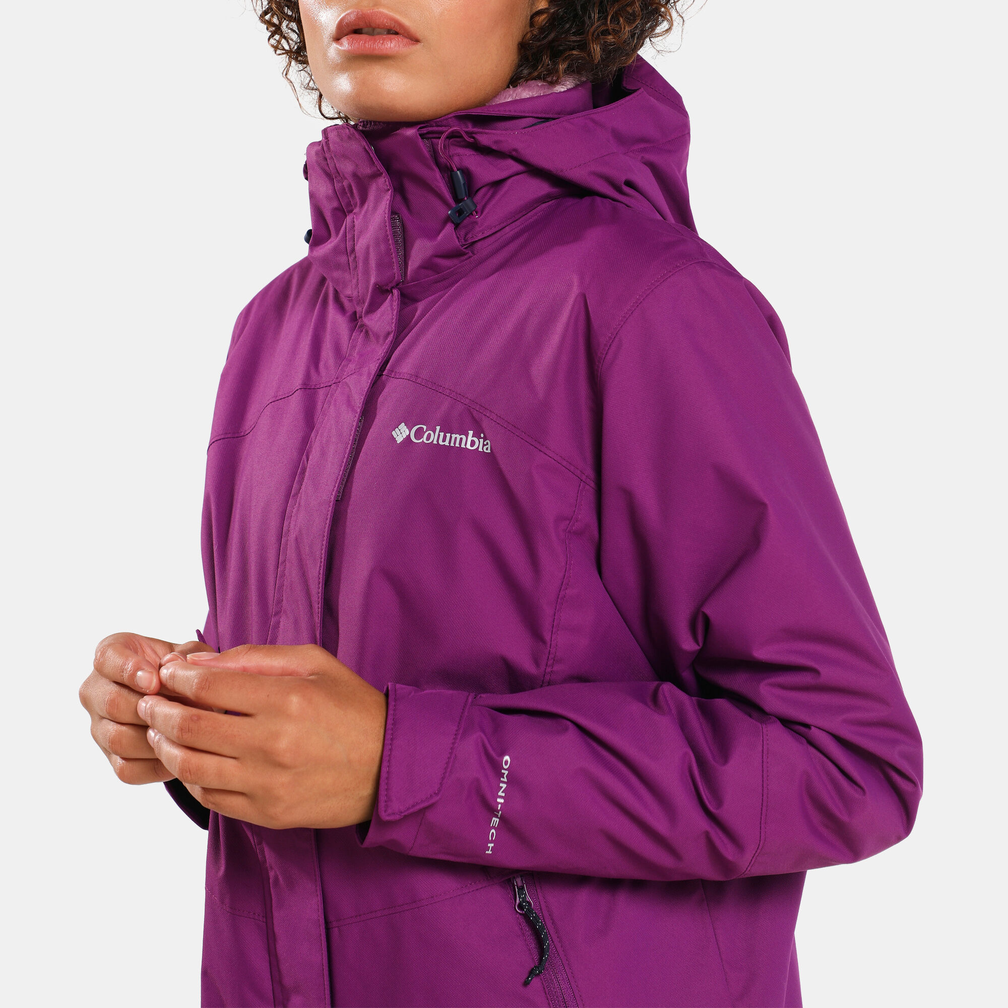 Buy Columbia Women s Bugaboo II Fleece Interchange Jacket Purple