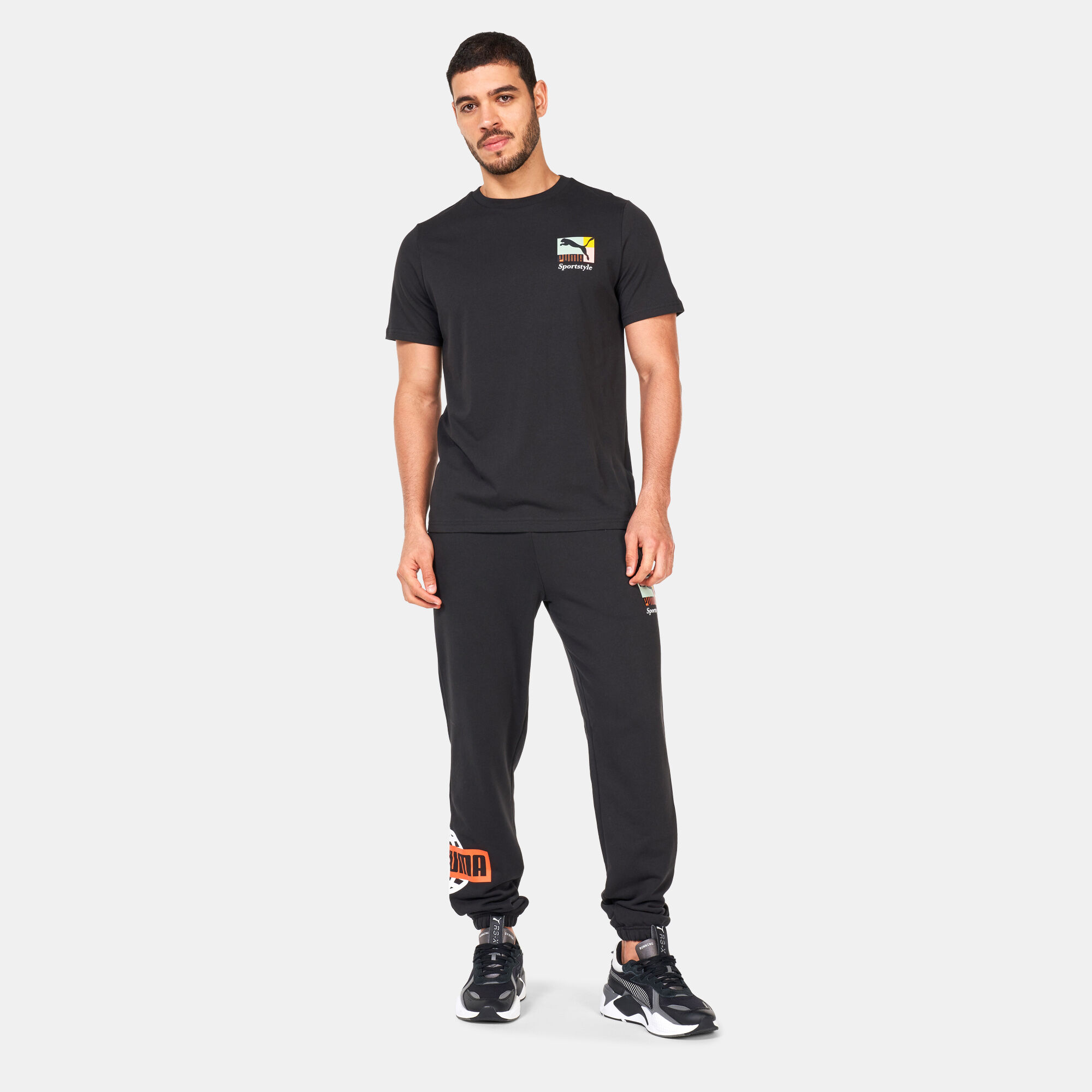 Men s Classics Brand Love T Shirt Black PUMA in Kuwait SSS