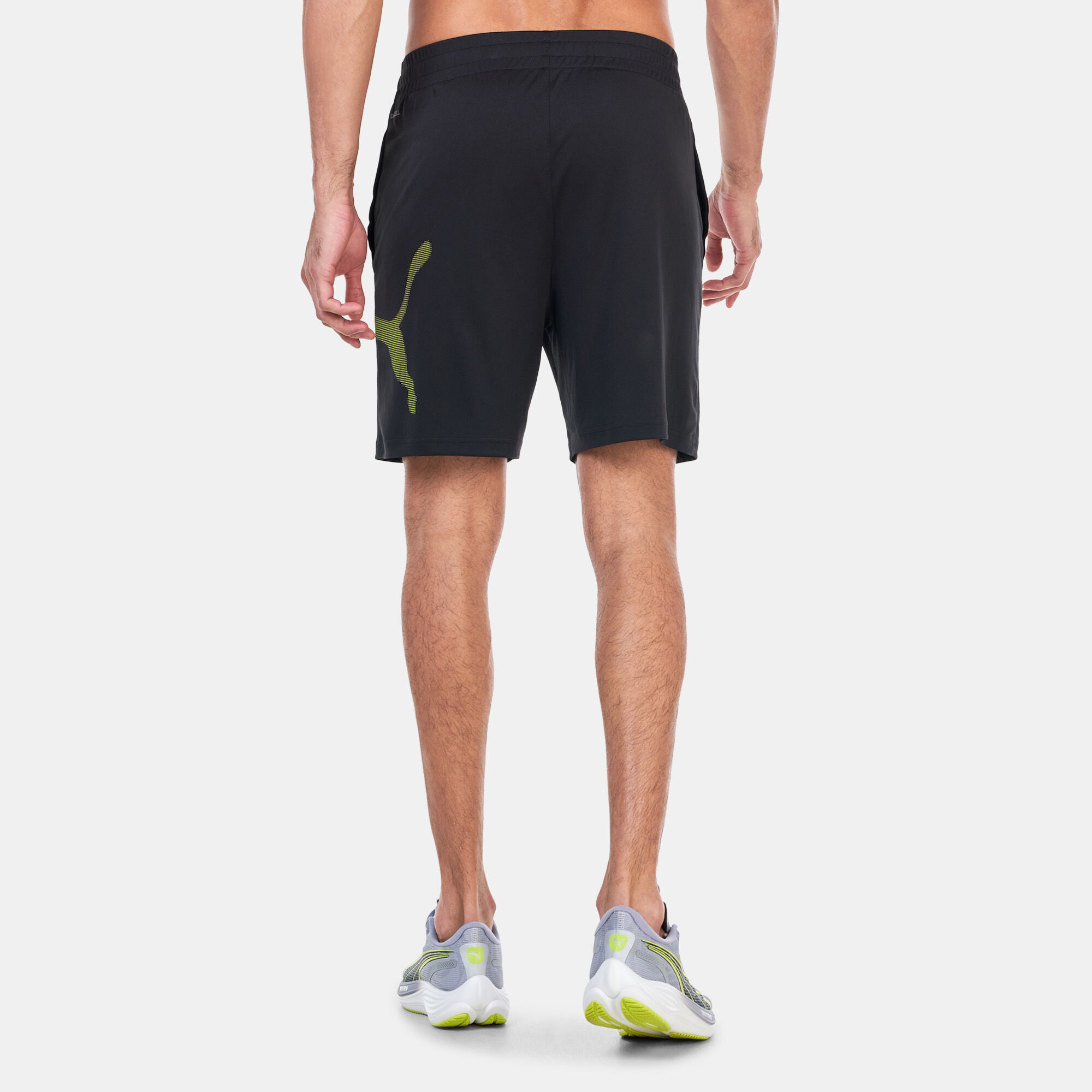 Men s Train All Day Big Cat Running Shorts Black PUMA in Kuwait SSS