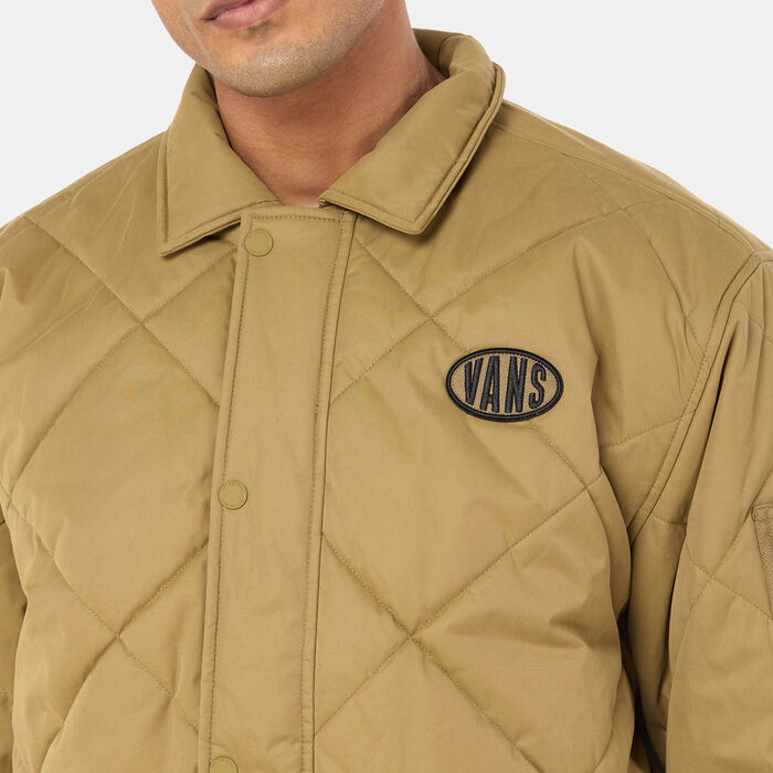 Vans Men's Hathaway Bomber Jacket Green image number 3