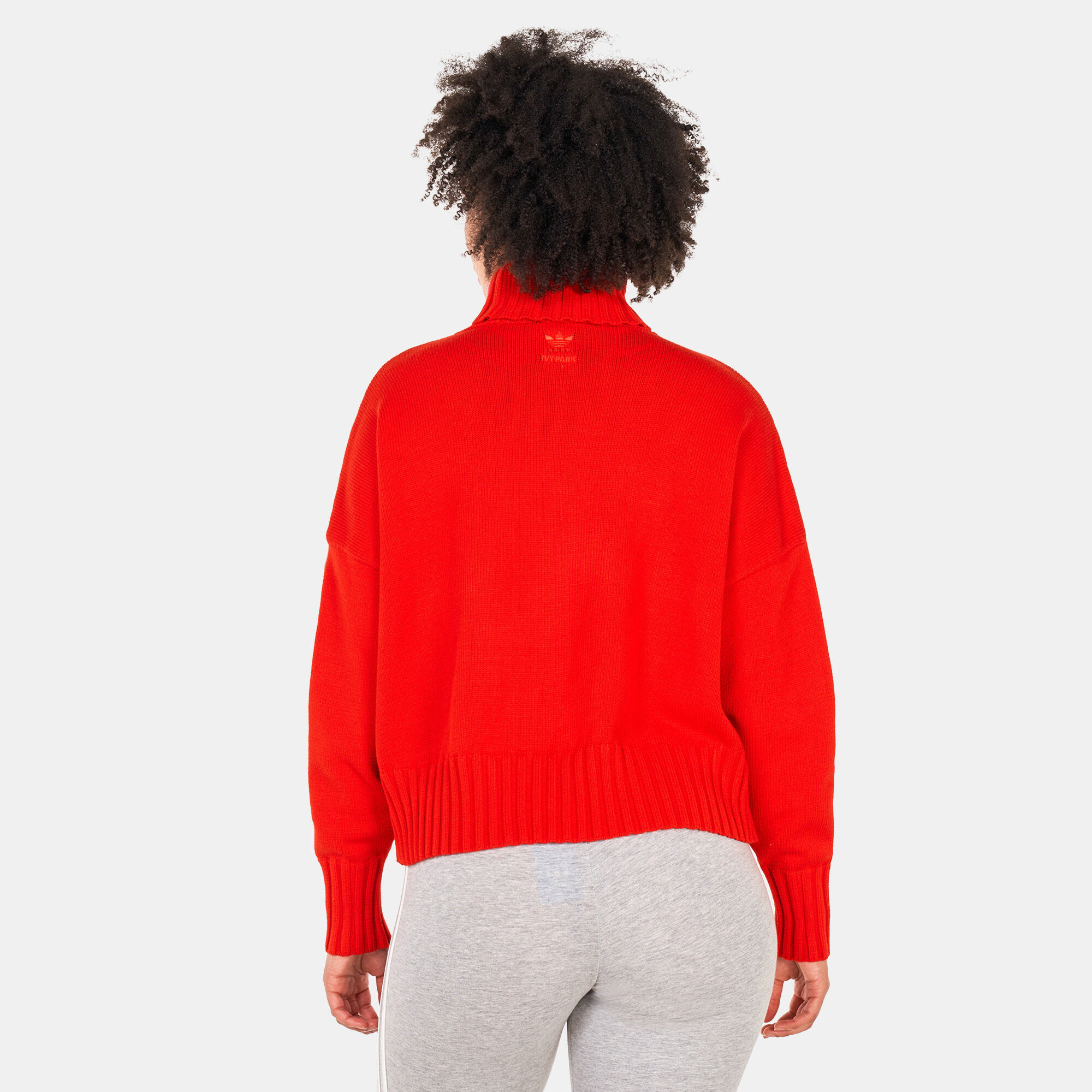 Adidas cropped turtleneck hotsell