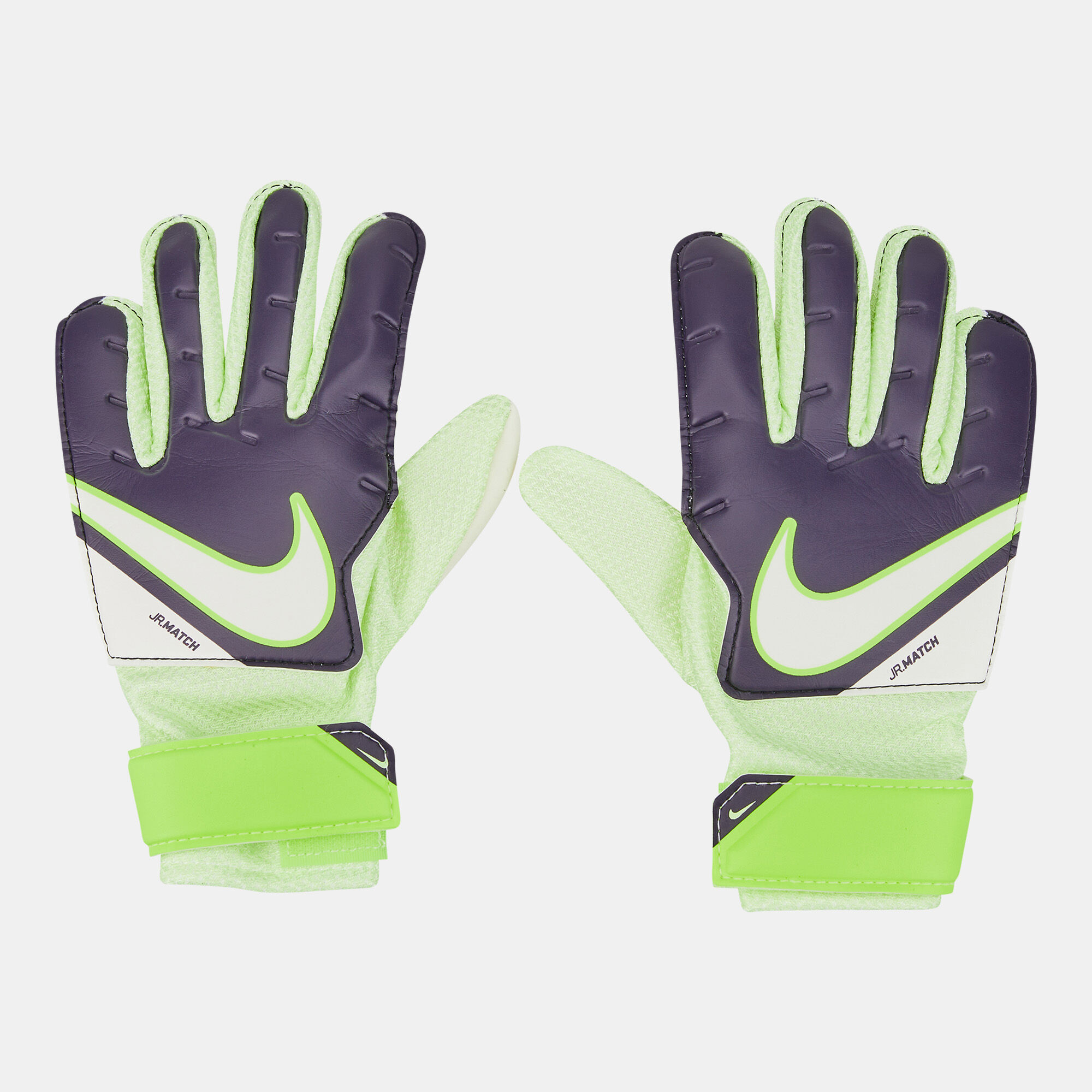 Kids Goalkeeper Match Football Gloves Green Nike in Kuwait SSS