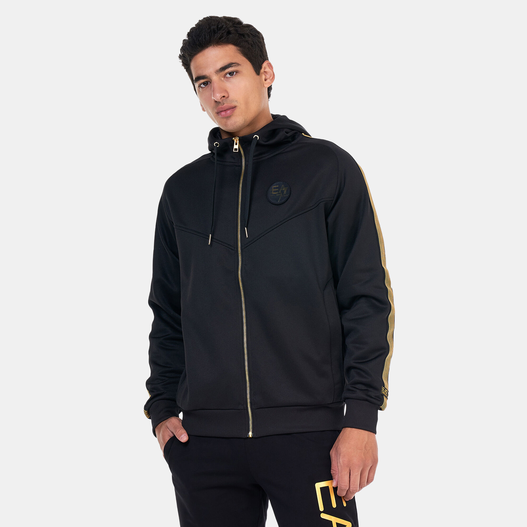 Emporio armani ea7 logo master hoodie online