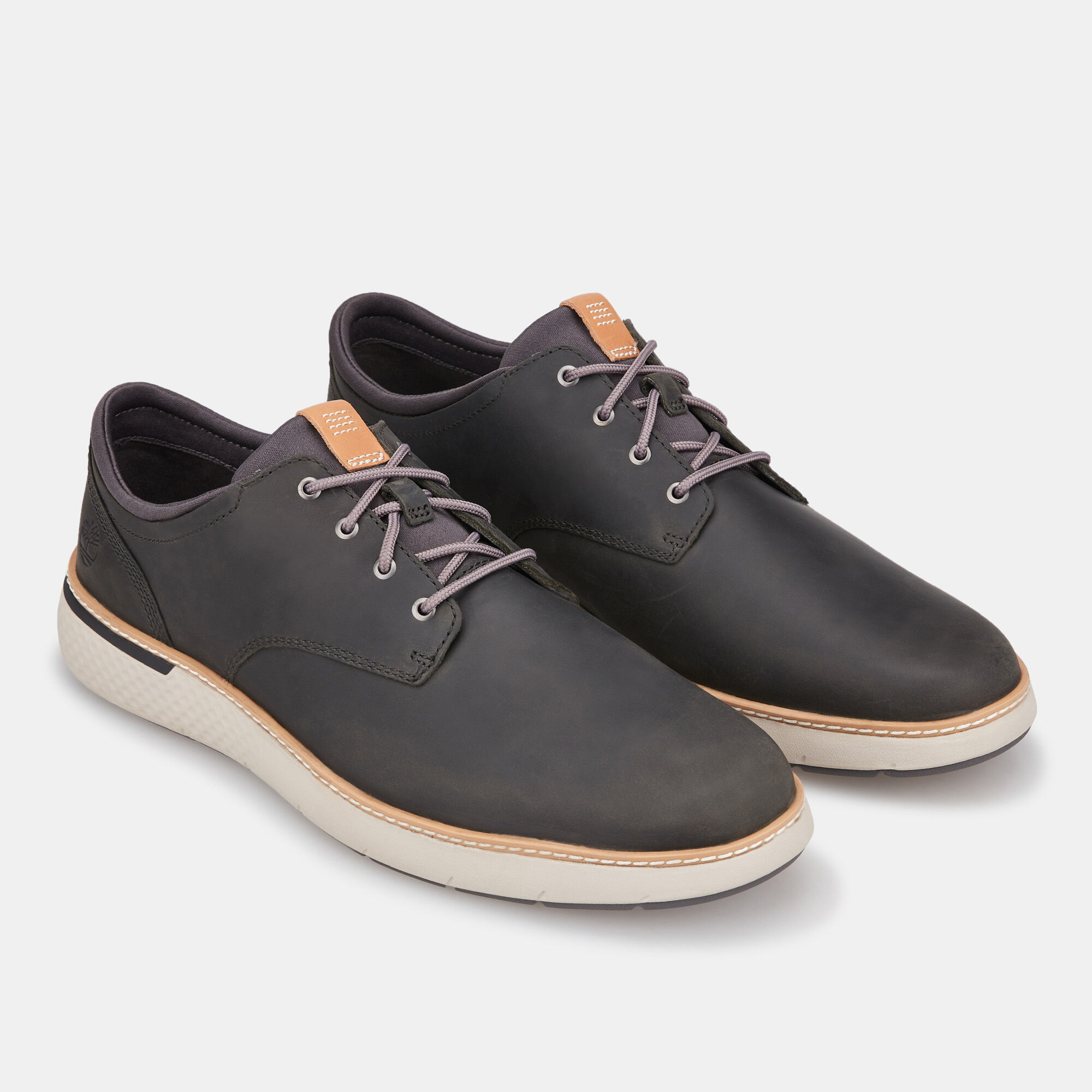 Men's cross mark leather sneakers best sale