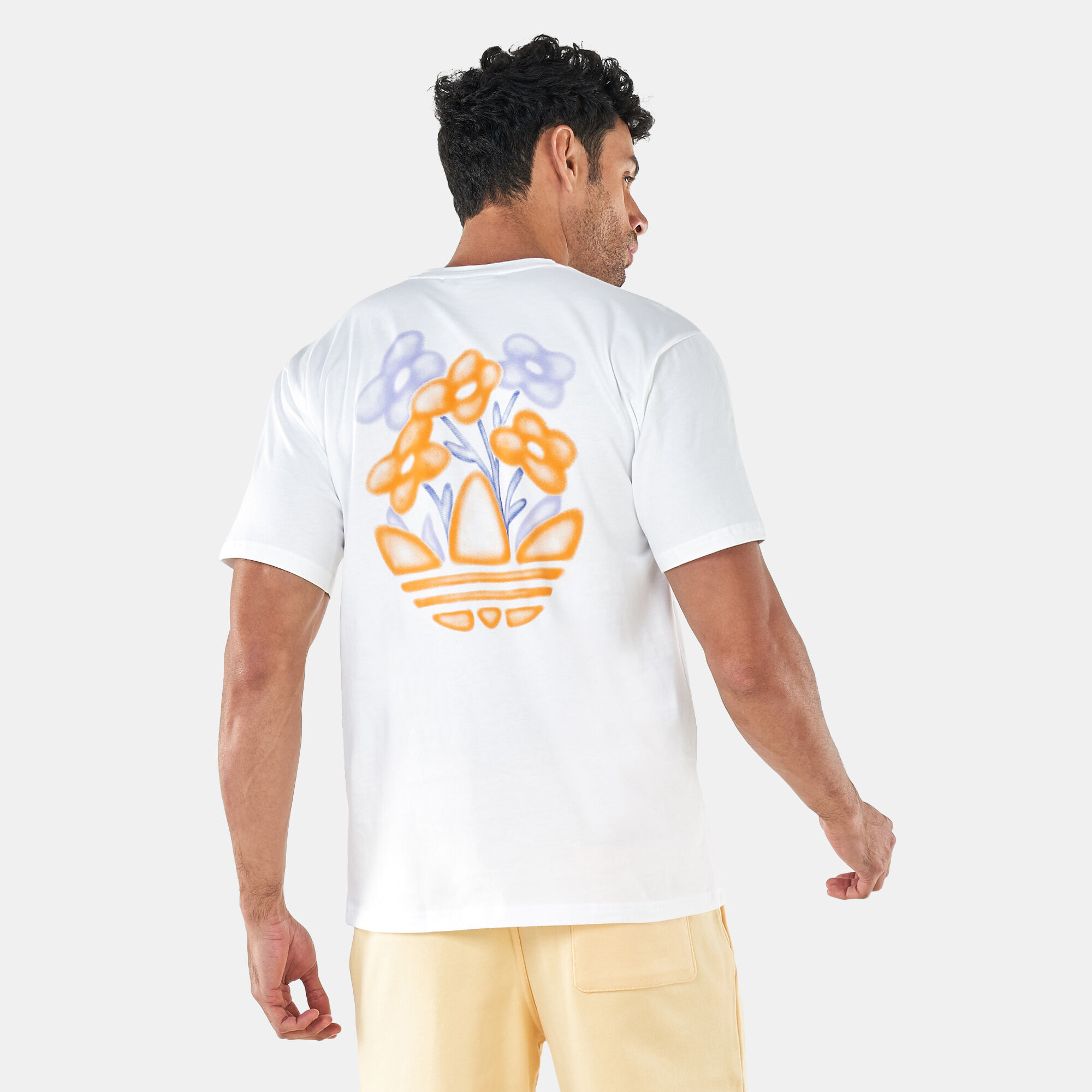 Adidas floral shirt mens sale