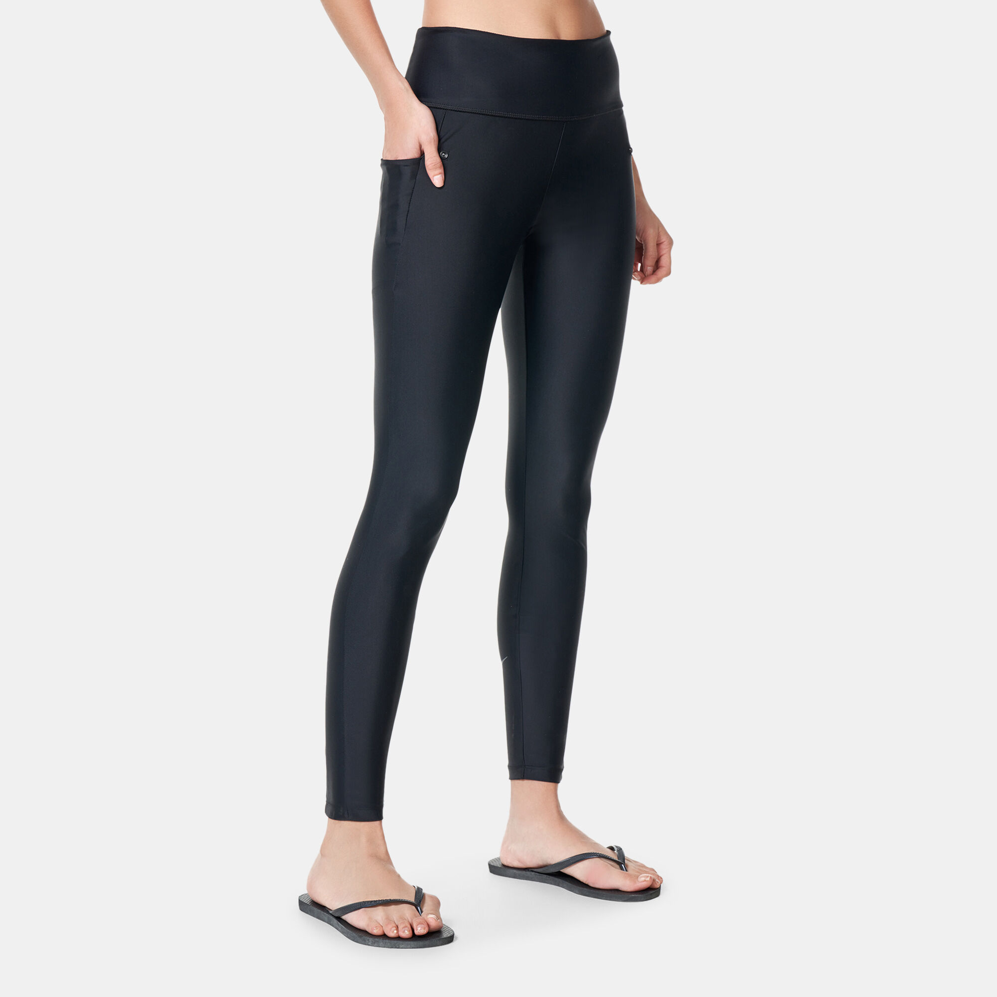 Women s Swim Victory Leggings Black Nike Swim in Kuwait SSS