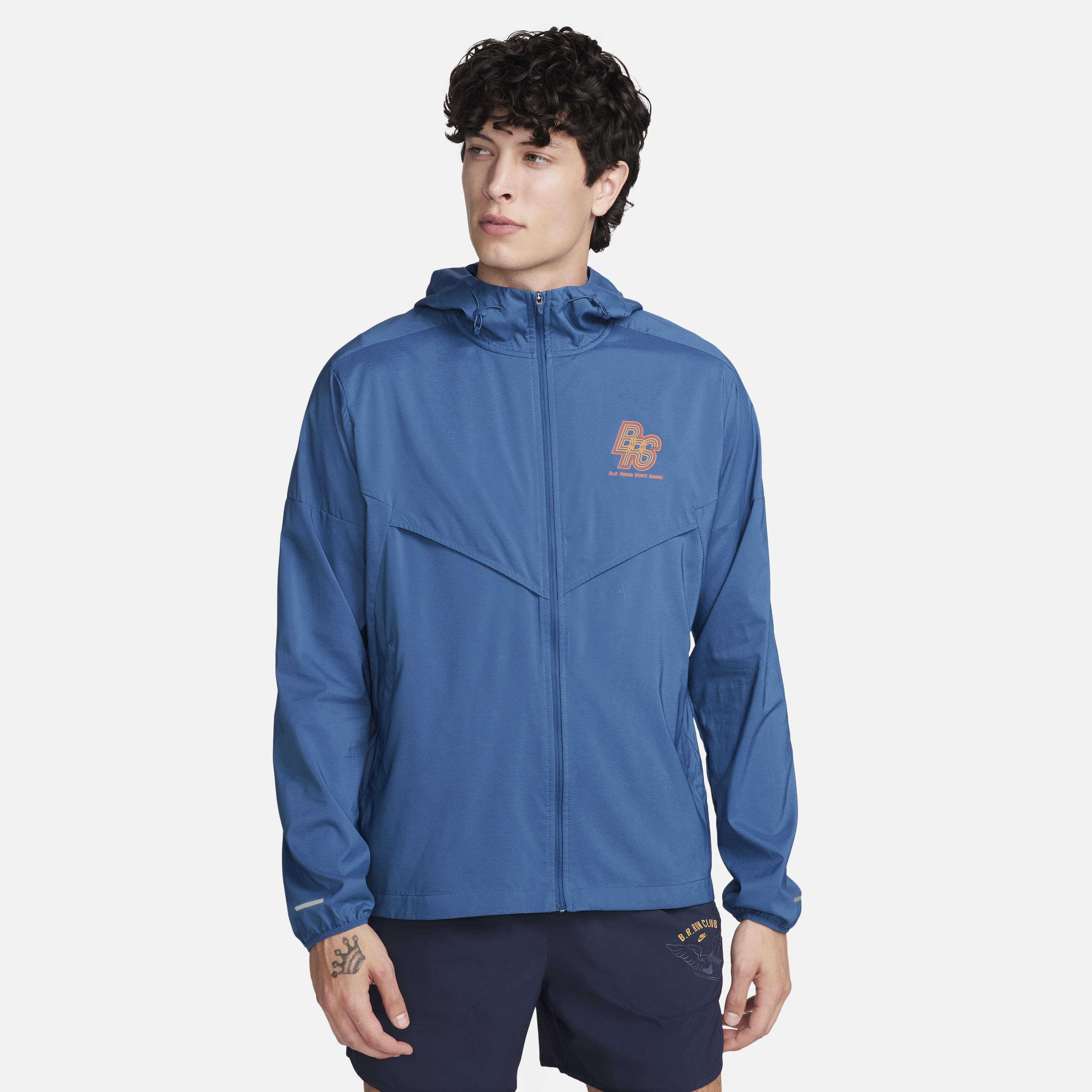 Men s Windrunner Running Energy Repel Jacket Blue Nike in Kuwait SSS