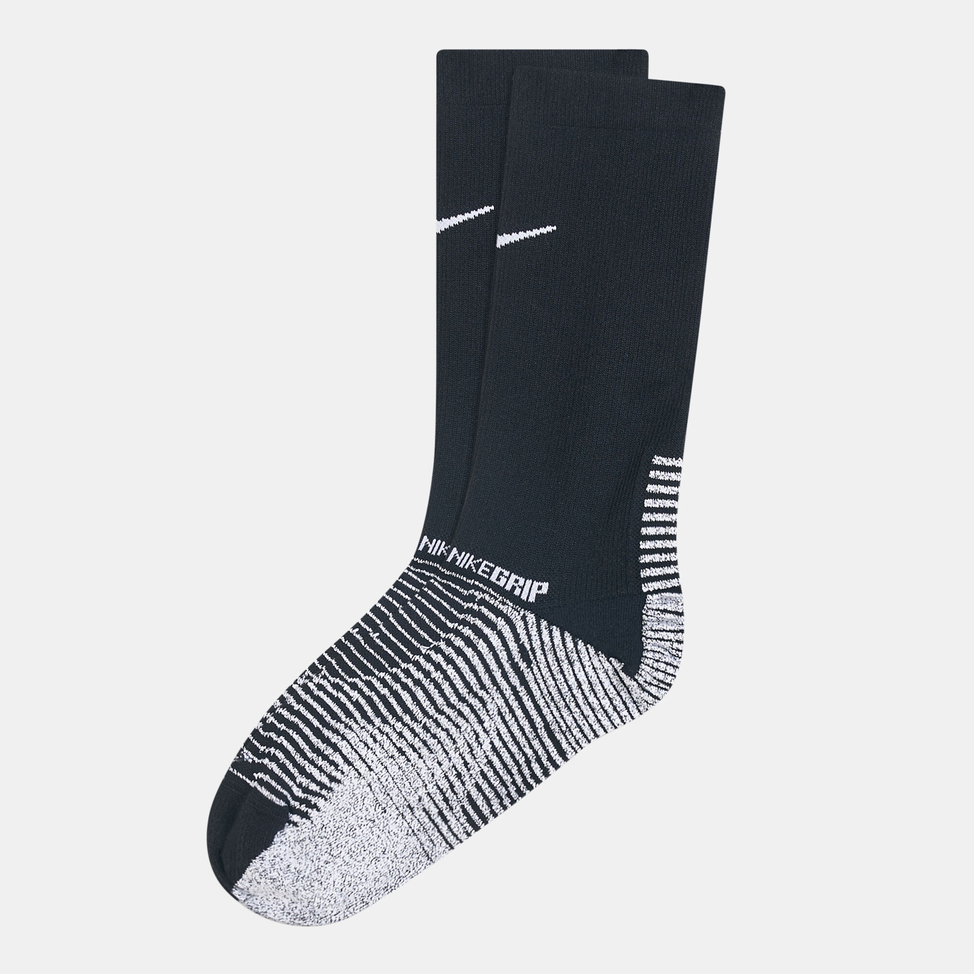 Nike grip socks black sales