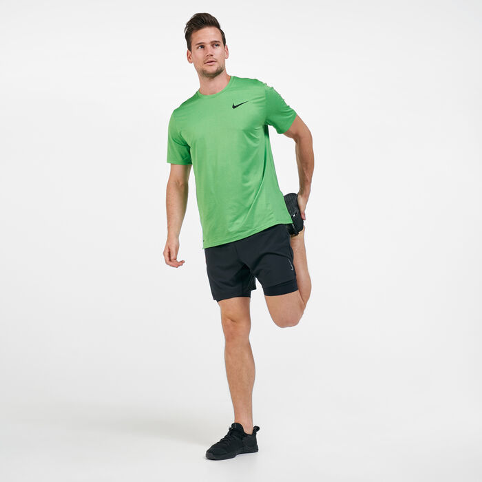 Buy Nike Men's 2-in-1 Yoga Shorts Multi in Kuwait -SSS
