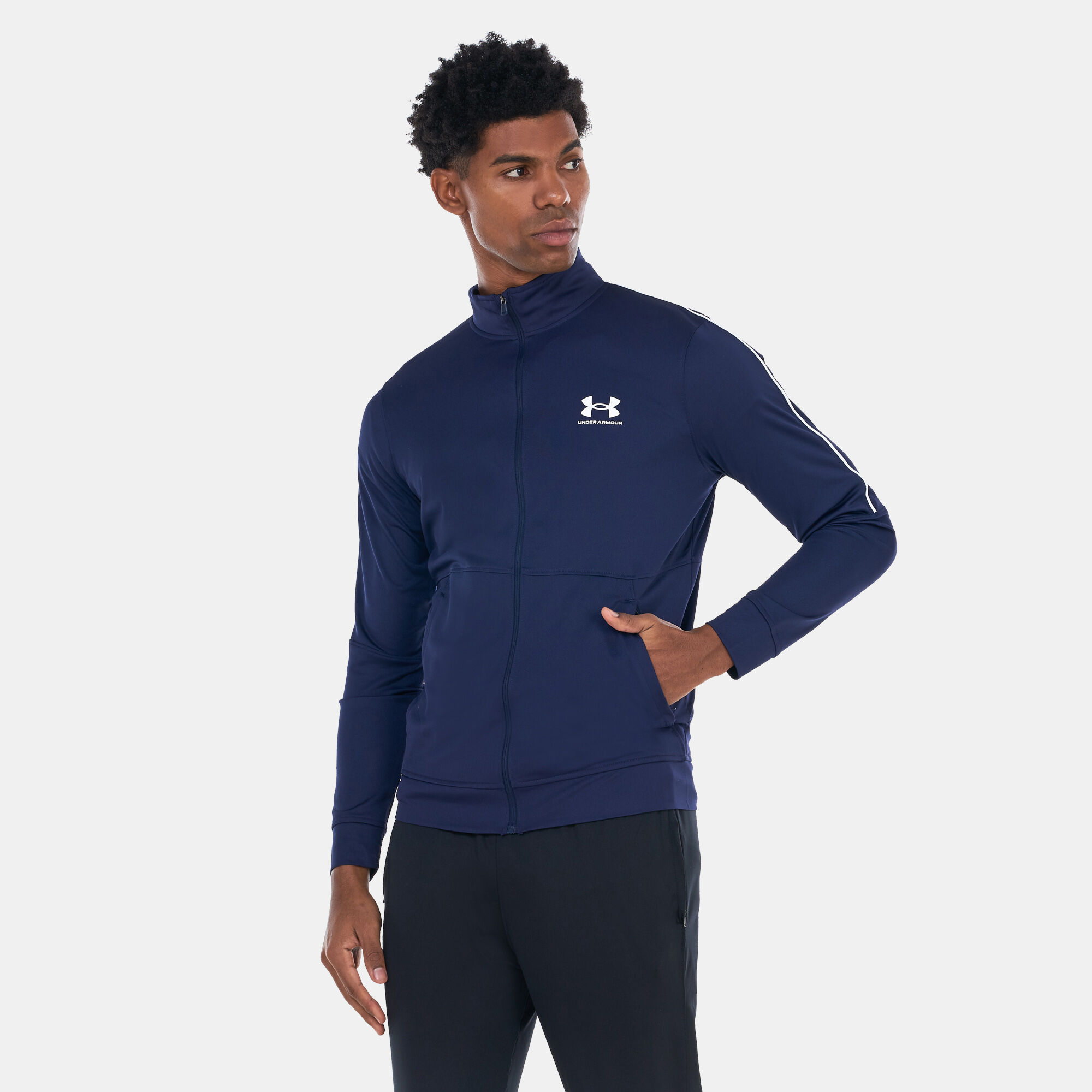 Under armour deals jacket blue