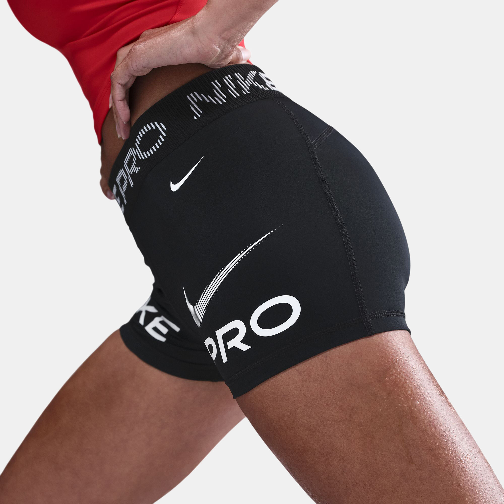 black bike shorts nike