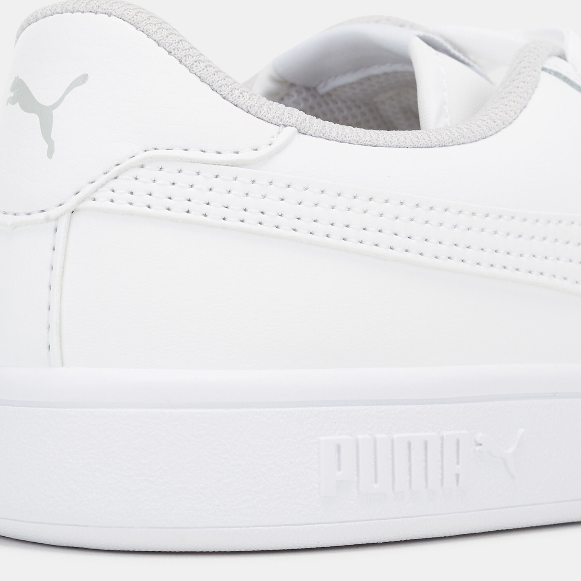 Puma smash v2 l jr white sales