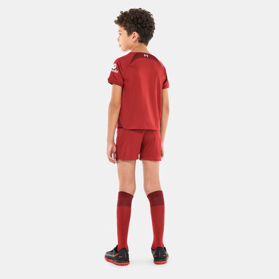 Nike Kids' Liverpool F.C. Home Kit - 2022/23 (Younger Kids) Maroon