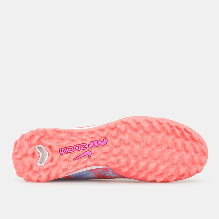 Nike Men's Zoom Mercurial Superfly 9 Academy Turf Football Shoe Purple image number 4