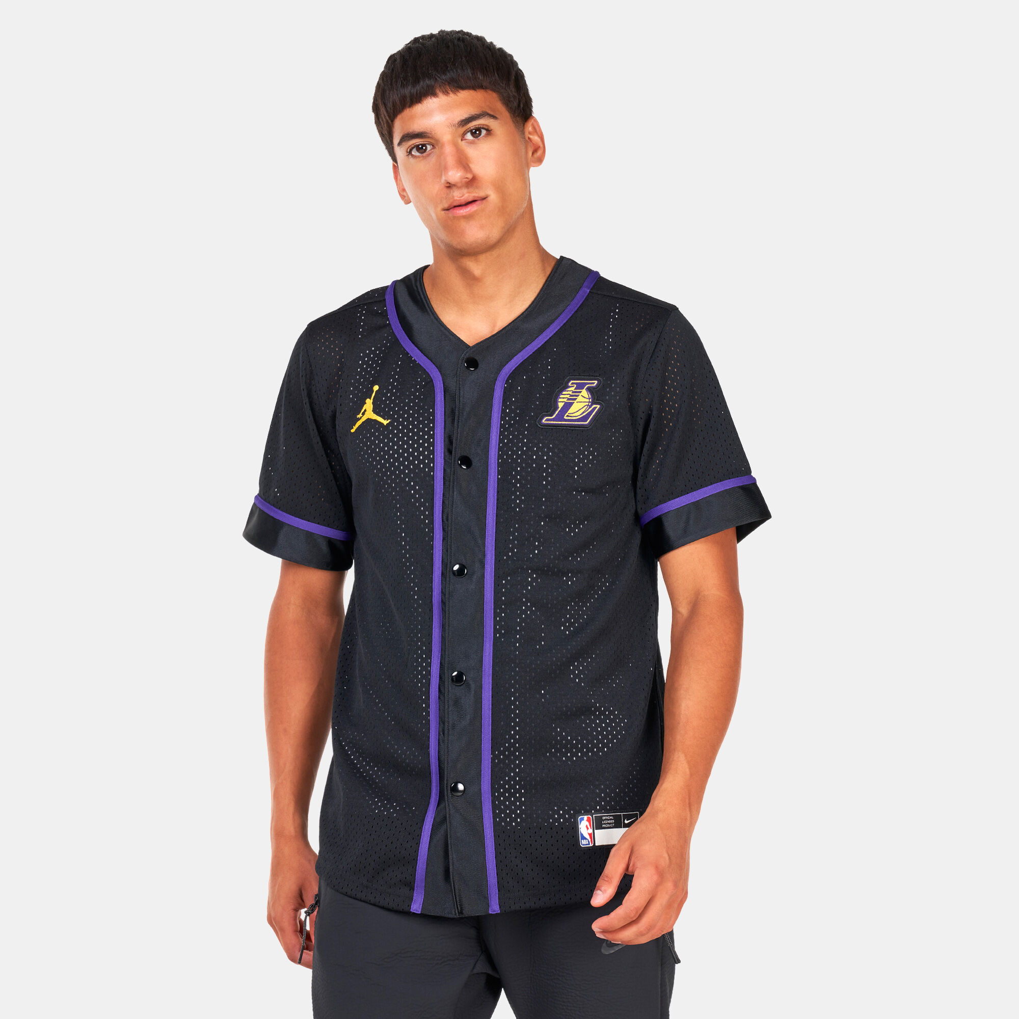 Men s Los Angeles Lakers Dri FIT T Shirt