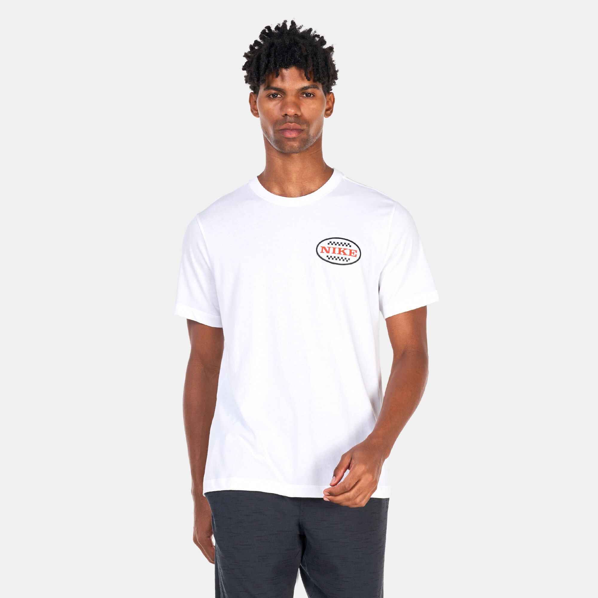 Men s Body Shop Dri FIT Fitness T Shirt White Nike in Kuwait SSS
