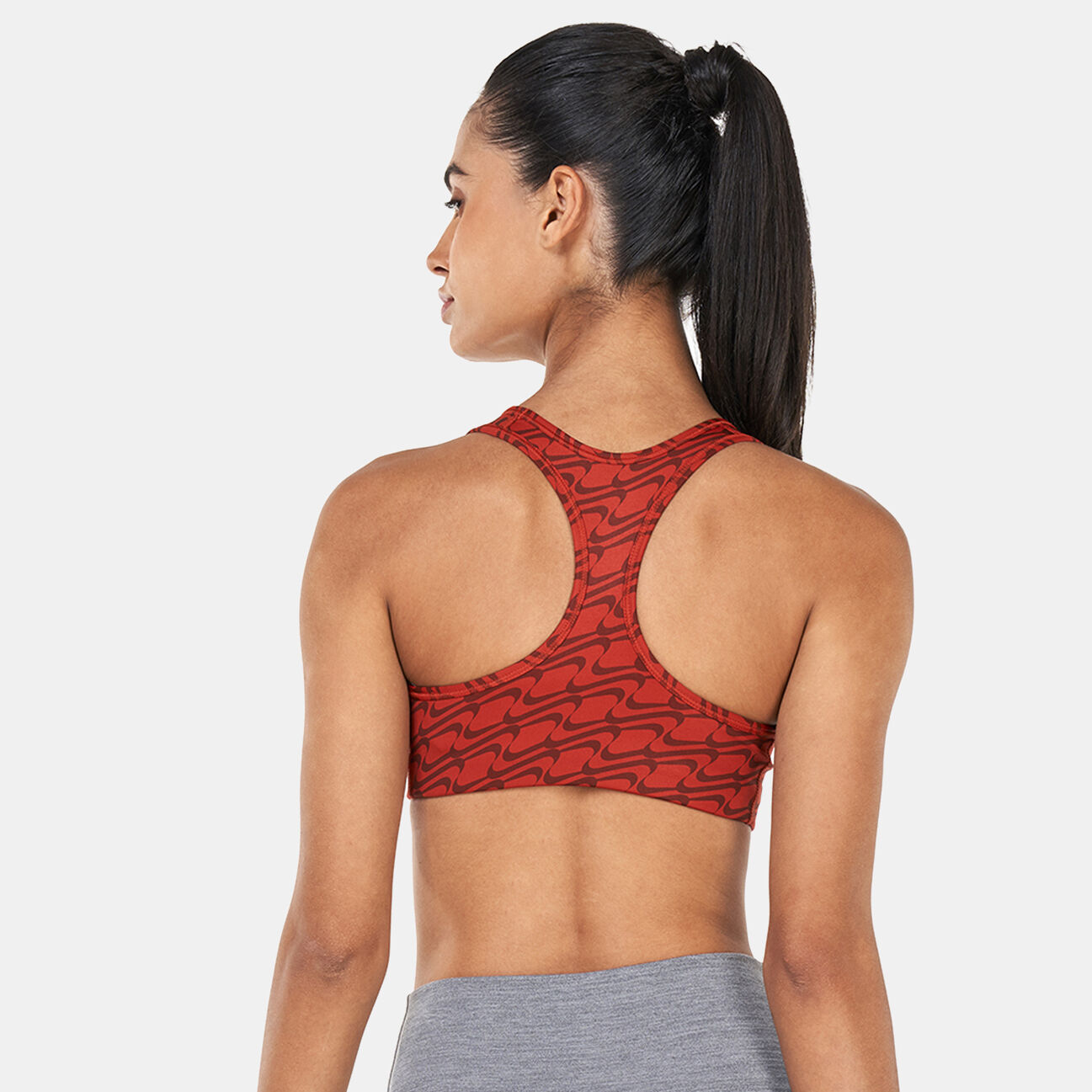 Women s Dri FIT Swoosh Sports Bra Maroon Nike in Kuwait SSS