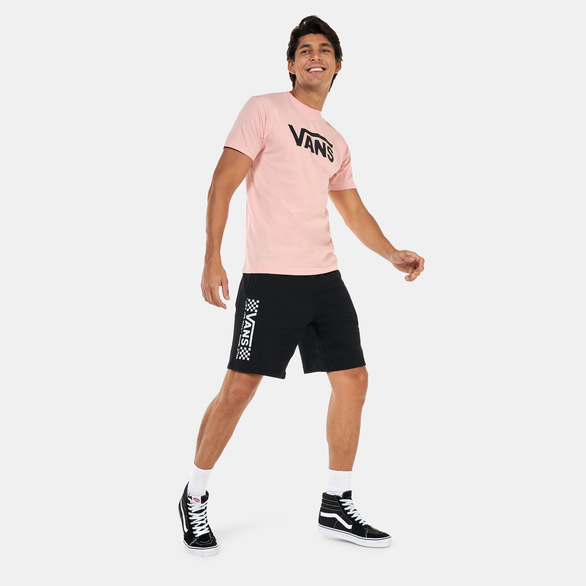 Men s Sketchy Past Fleece Shorts Black Vans in Kuwait SSS