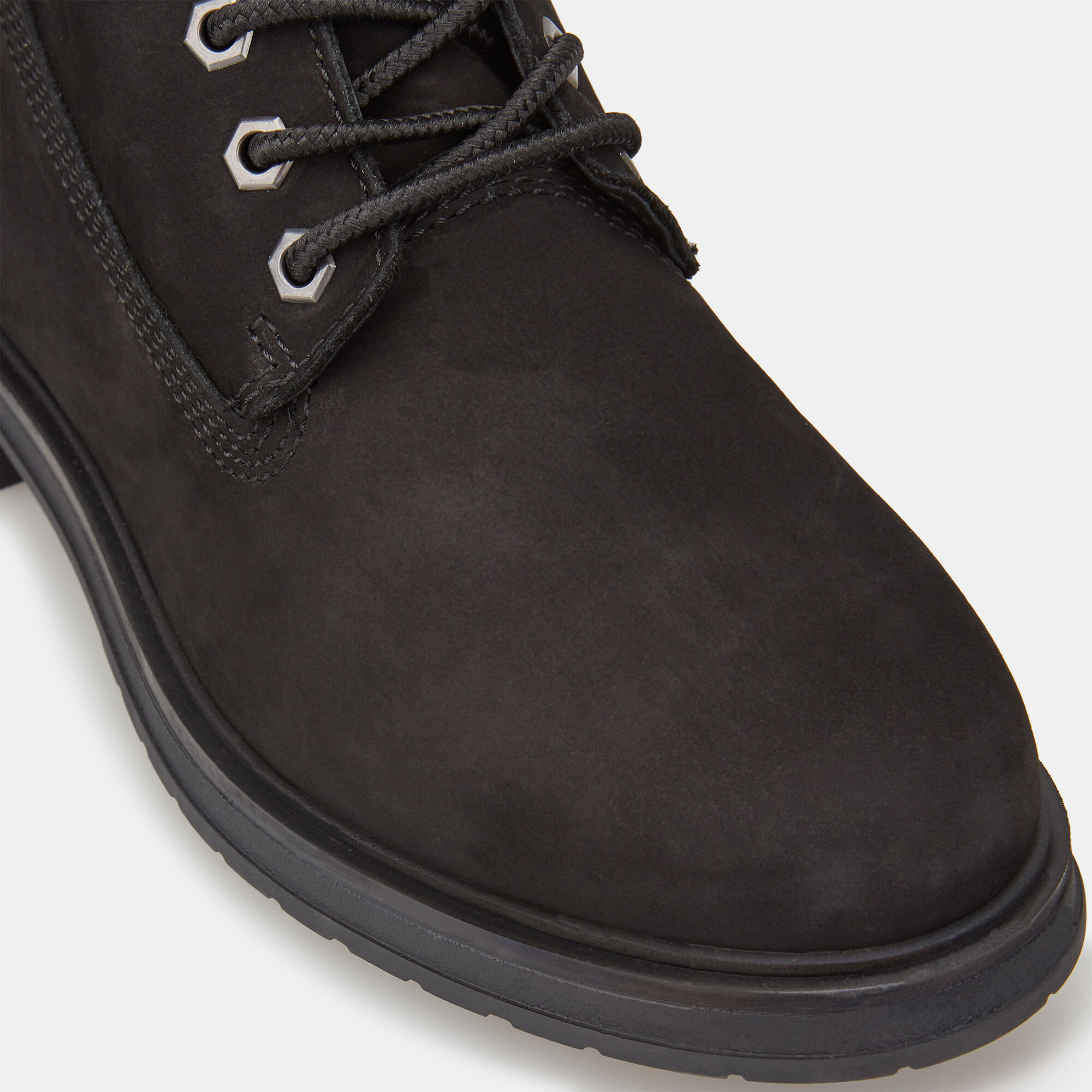 Timberland mens slim 6 inch boots black nubuck 2025