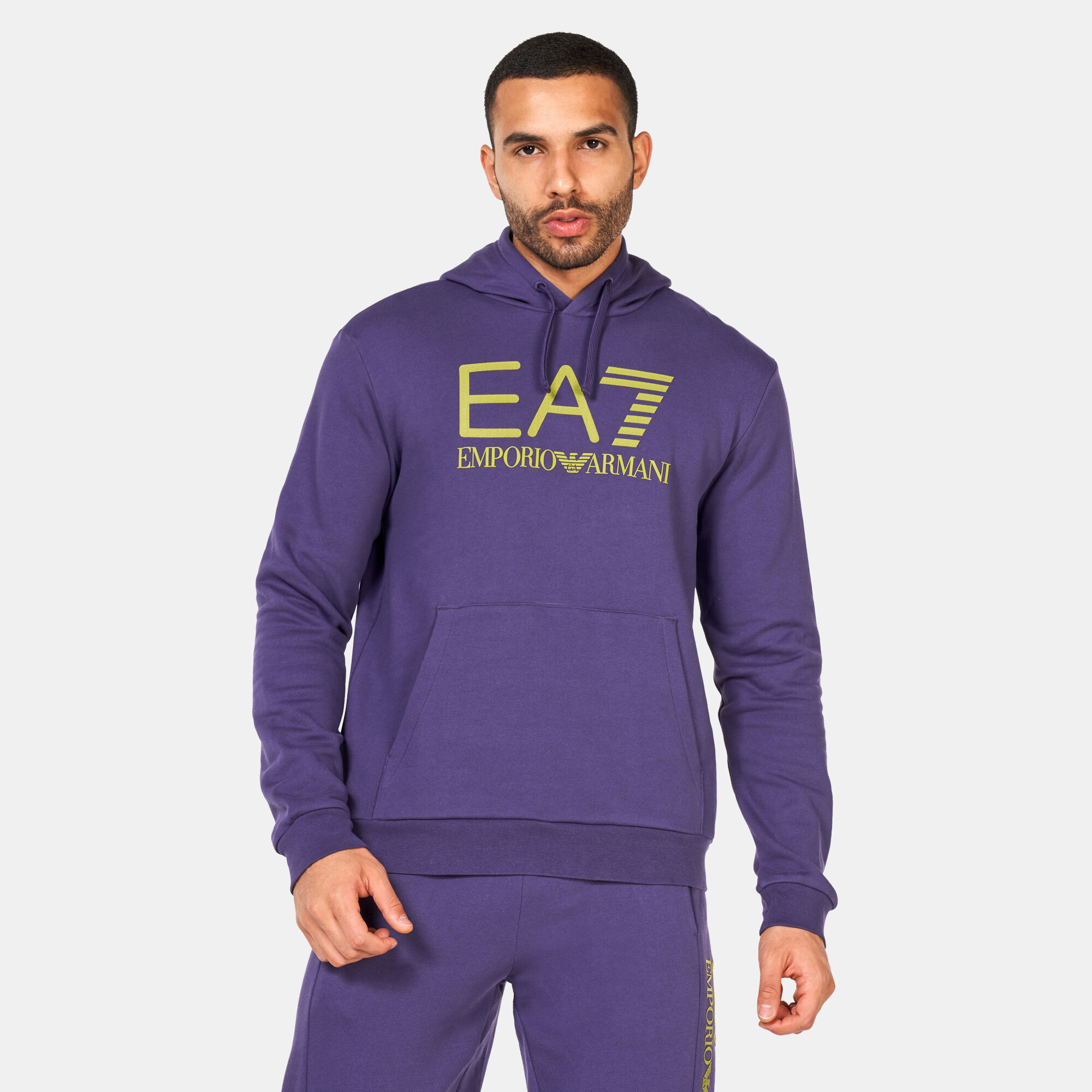 Buy EA7 Emporio Armani Men s Logo Pack Hoodie Blue in Kuwait SSS