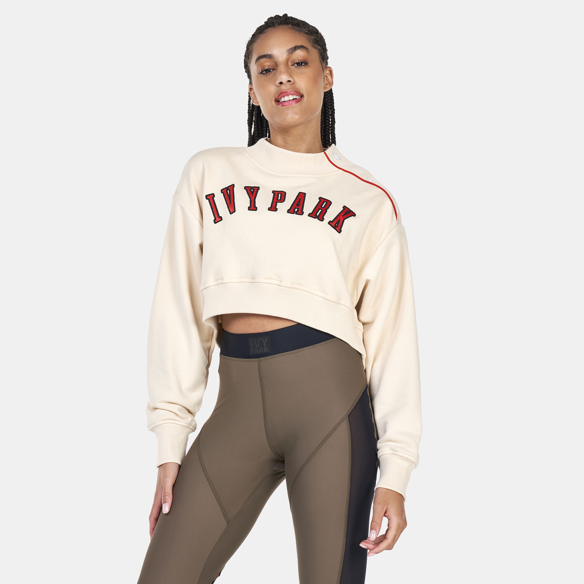Ivy park cropped sweatshirt outlet