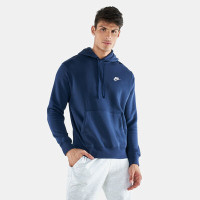 Nike Men's Sportswear Club Hoodie Blue
