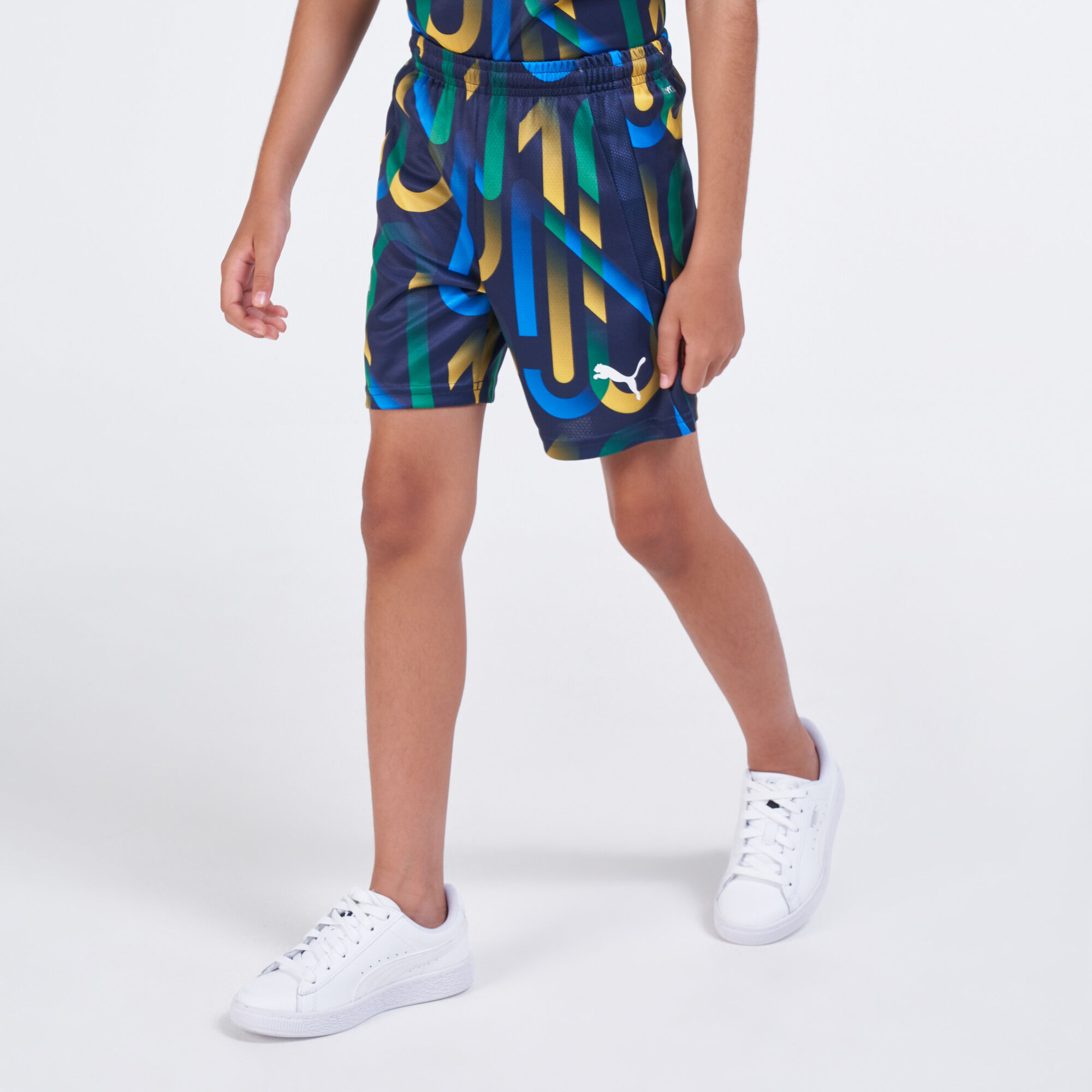 Buy Puma Kids Neymar Jr. Hero Jersey Shorts Blue in Kuwait SSS