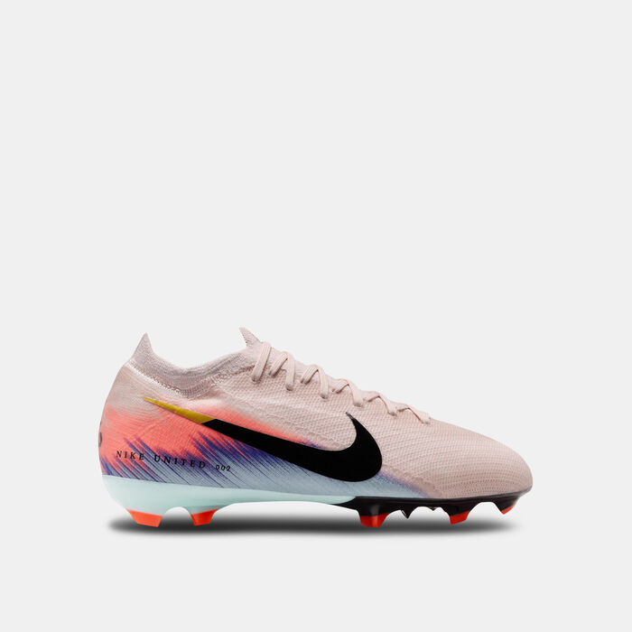 Nike Kids' Mercurial Vapor 16 Pro Firm Ground Football Shoes Pink image number 0