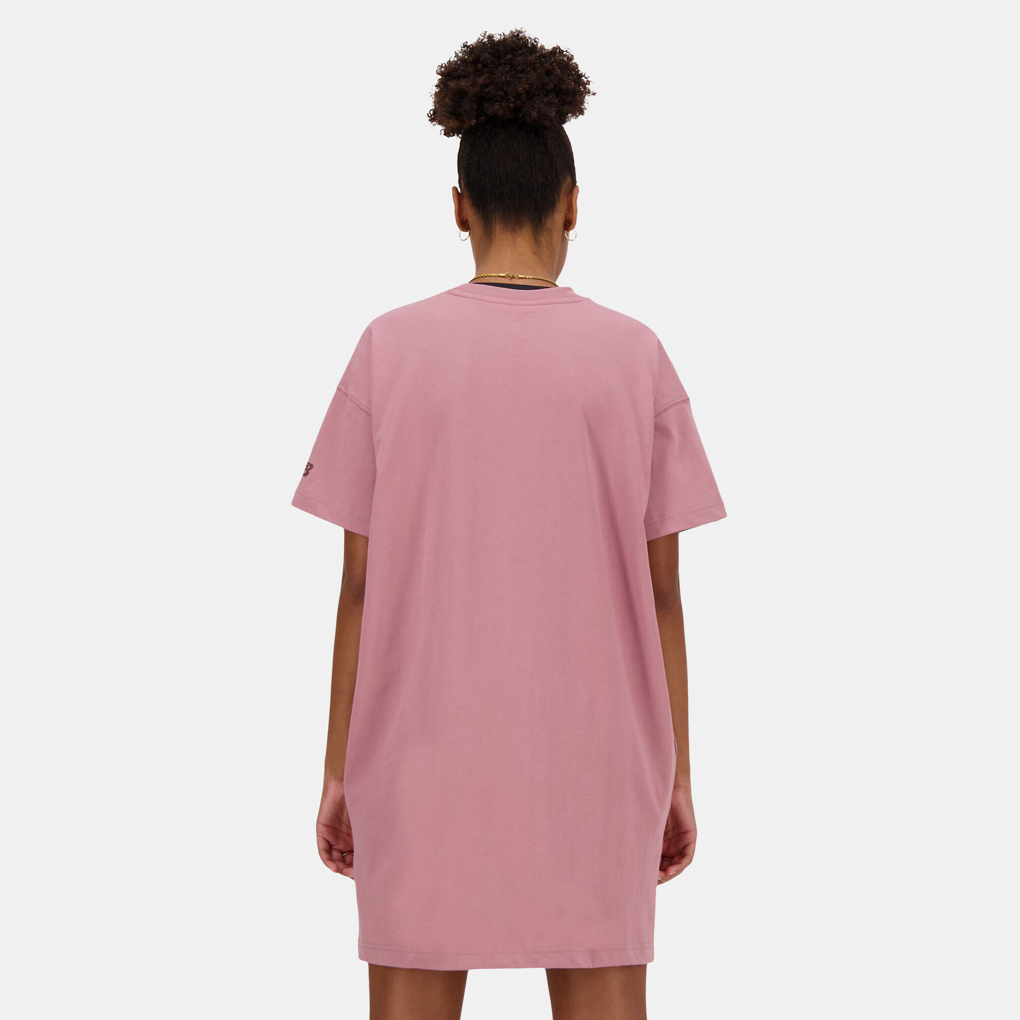 Women s Iconic Collegiate T Shirt Dress Red New Balance in Kuwait SSS