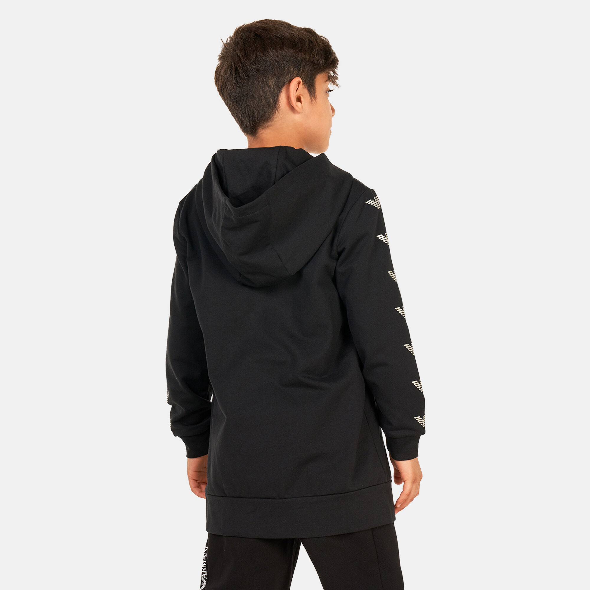Kids armani hoodie outlet