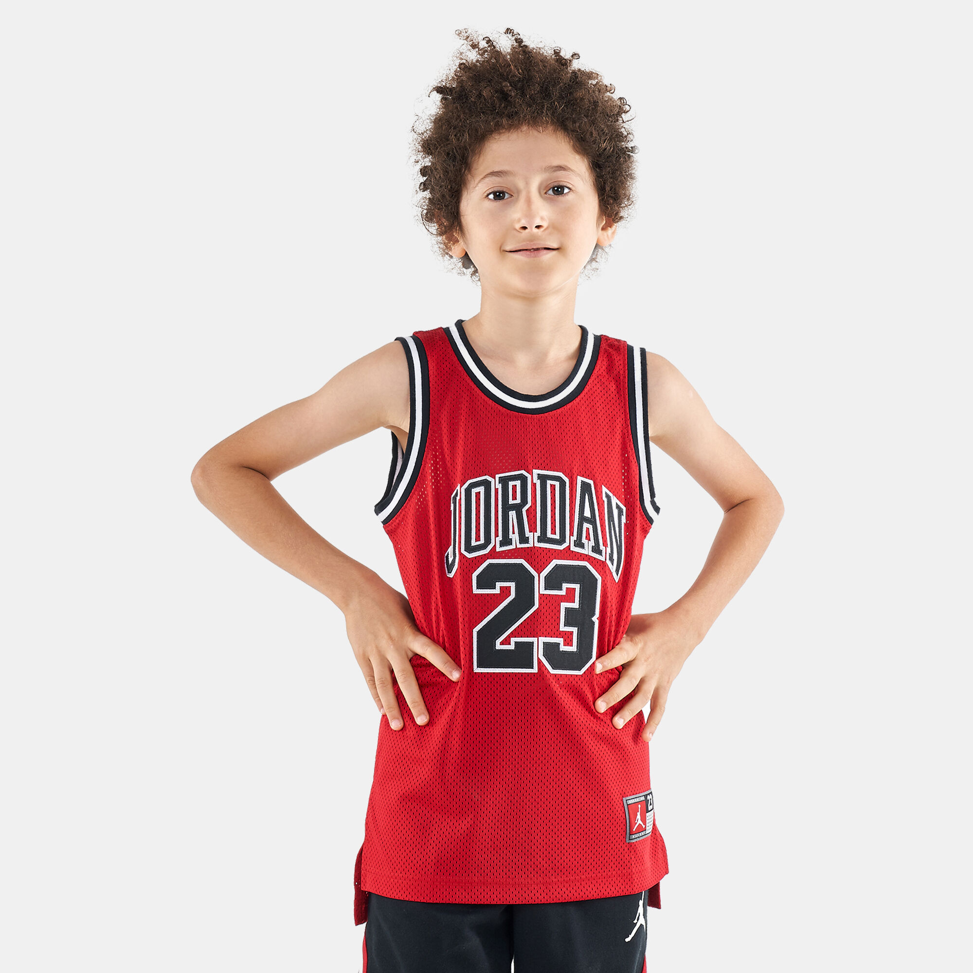 Kids 23 Jersey Tank Top Red Jordan in Kuwait SSS