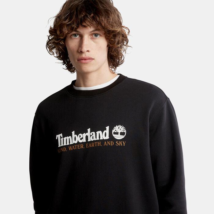 Timberland Men's Wind, Water, Earth, and Sky™ Sweatshirt Black image number 3