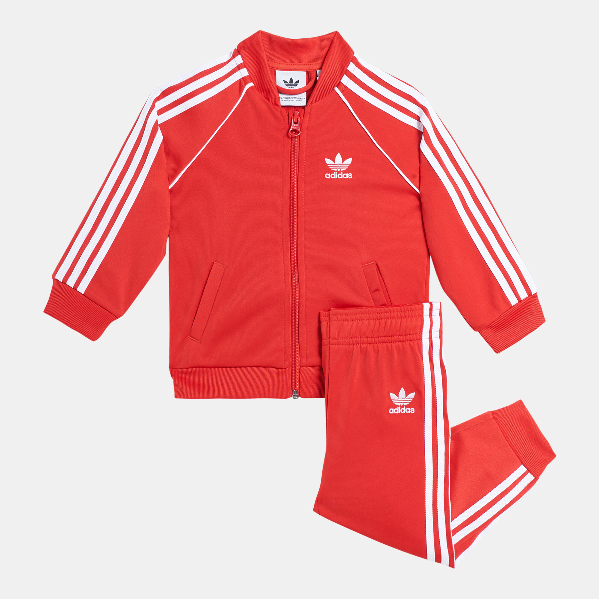 Toddler red adidas tracksuit clearance