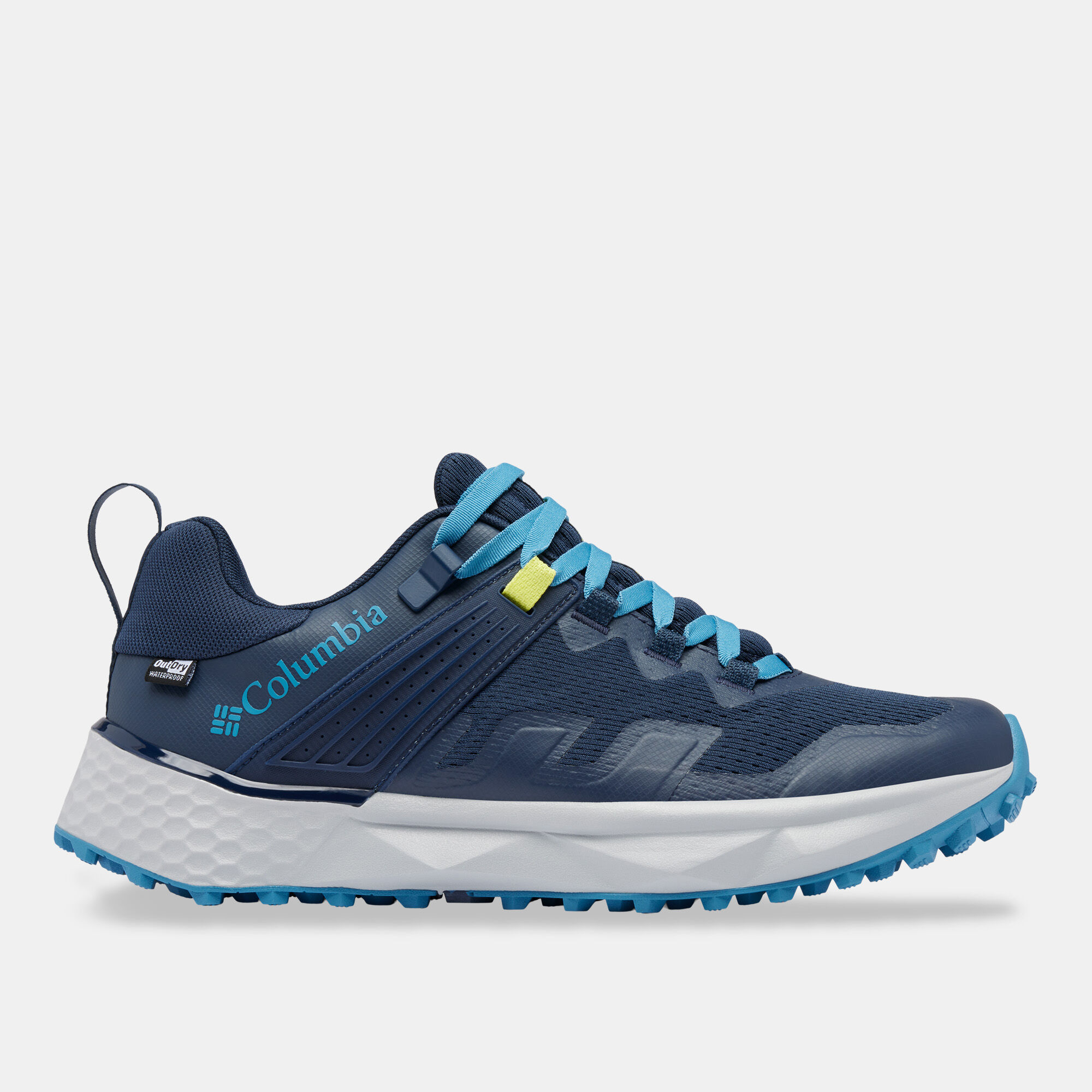 Men s Facet 75 OutDry Hiking Shoes Blue Columbia in Kuwait SSS