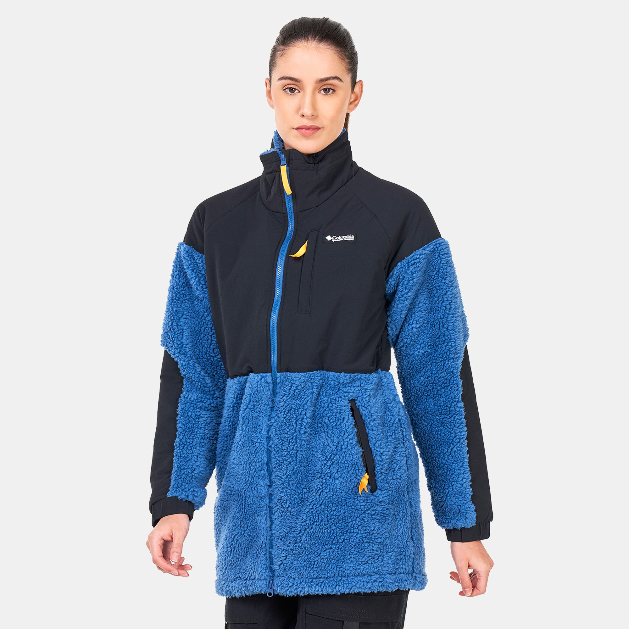Women s Ballistic Ridge Full Zip Fleece Jacket Blue Columbia in Kuwait SSS