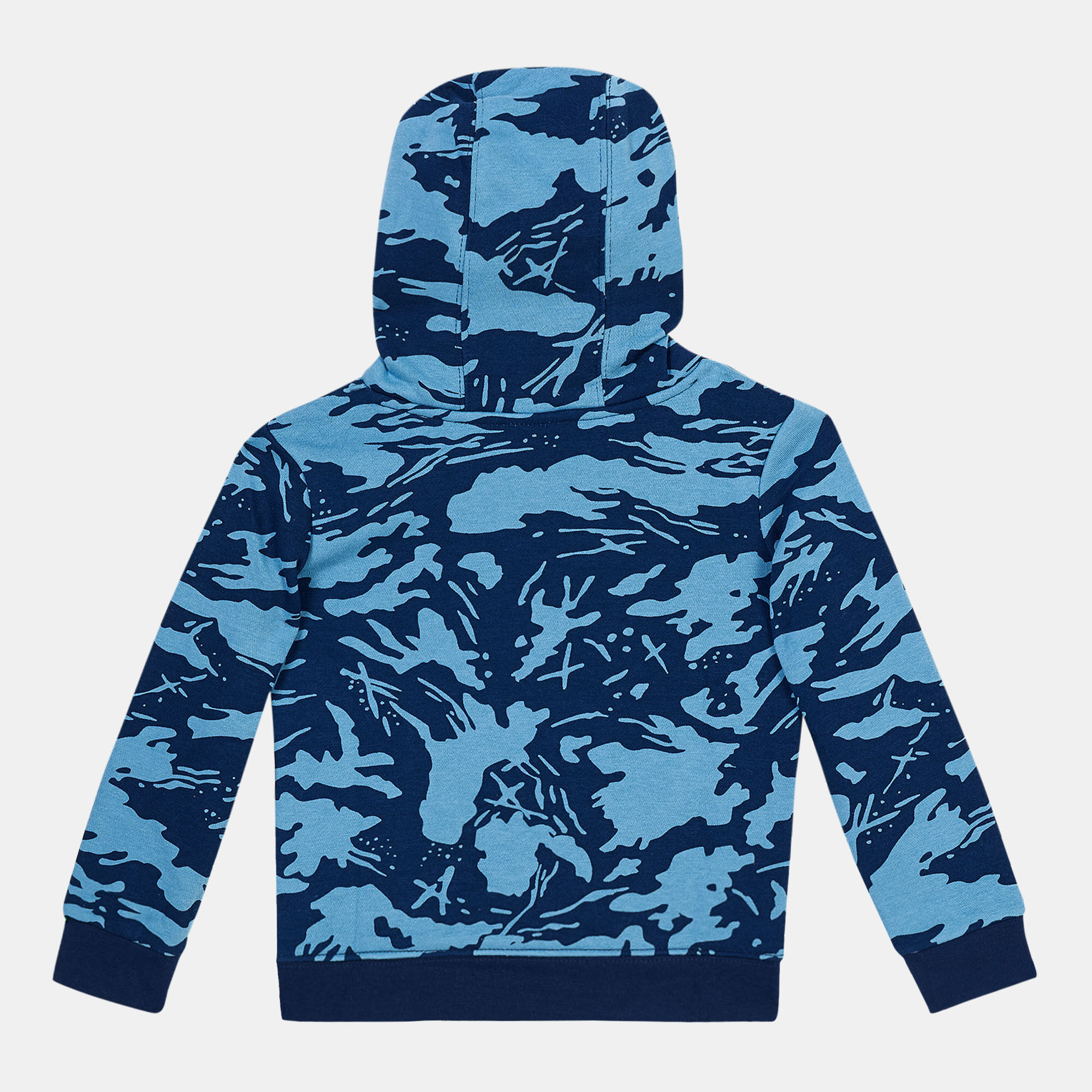 Nike blue camouflage hoodie deals