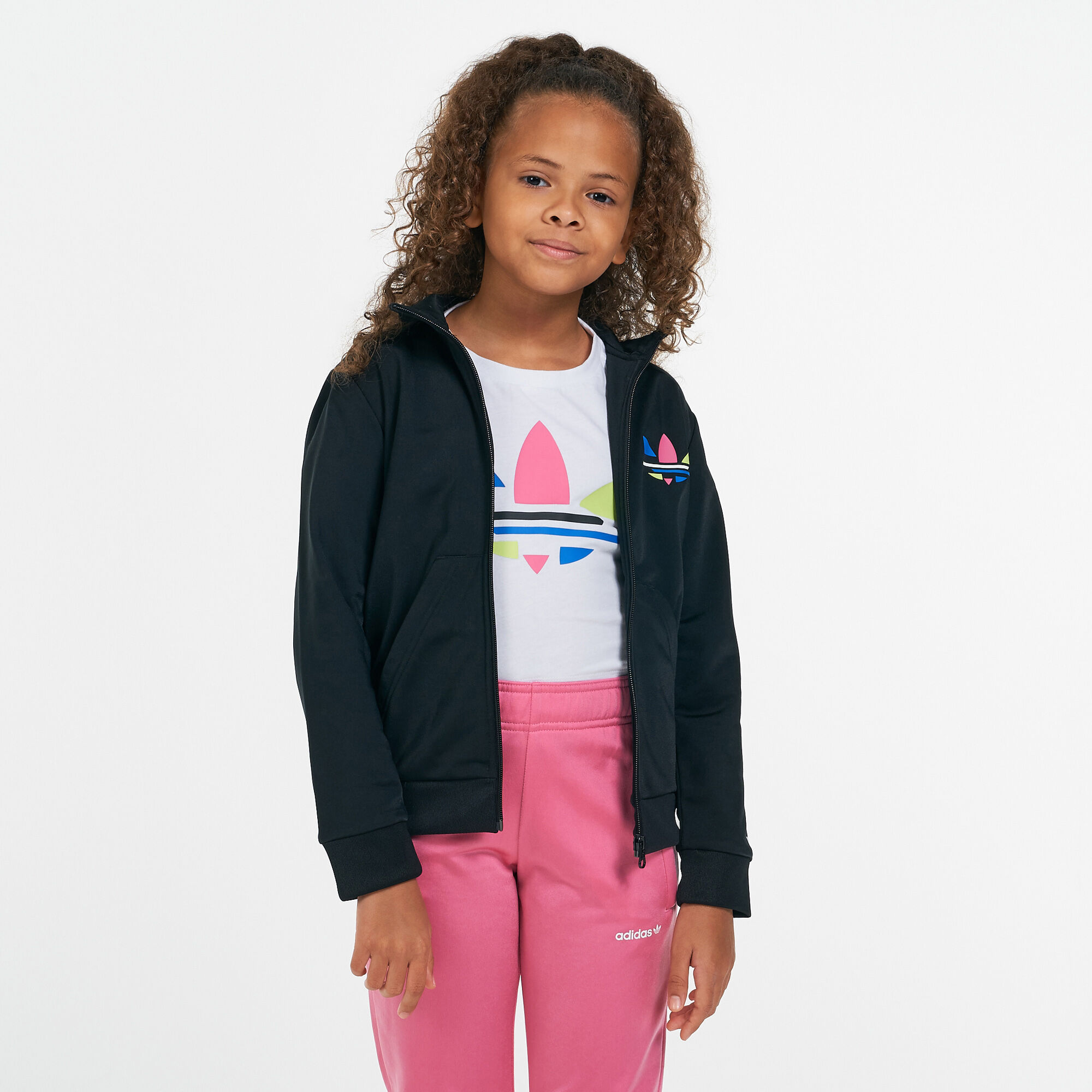 Kids girls adidas jacket top