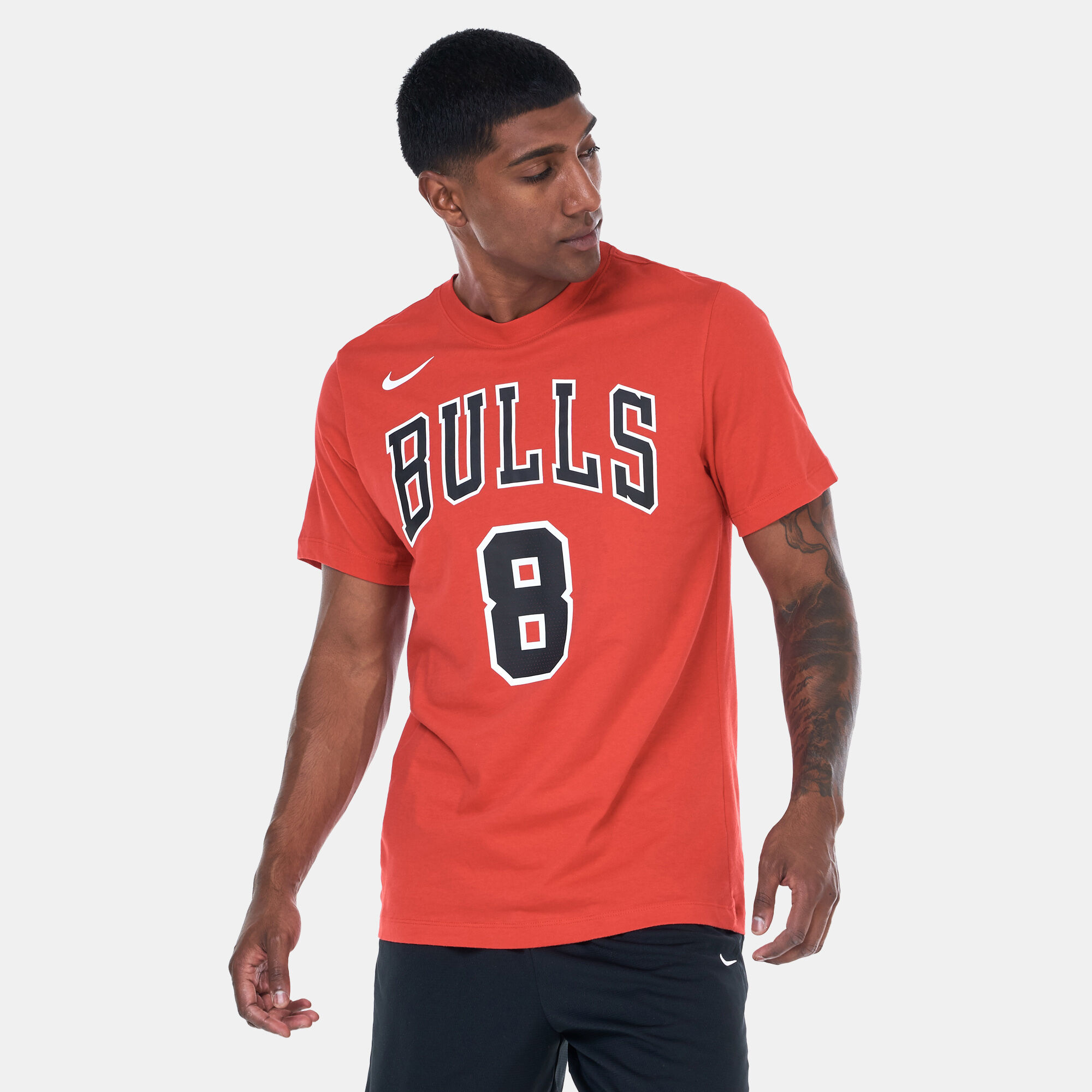 Men s NBA Chicago Bulls T Shirt Red Nike in Kuwait SSS