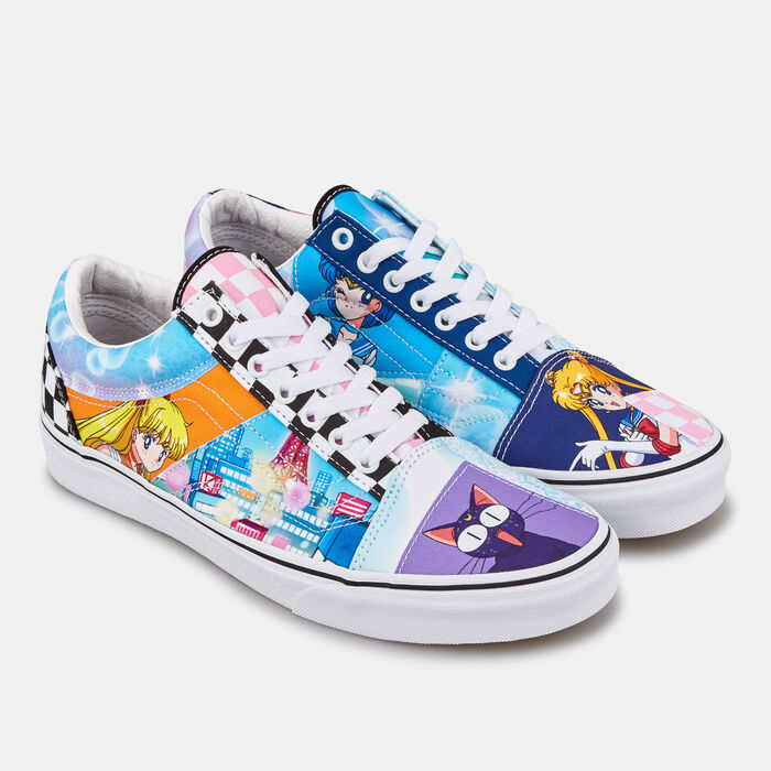 Vans Pretty Guardian Sailor Moon Patchwork Old Skool Unisex Shoe Multi image number 1