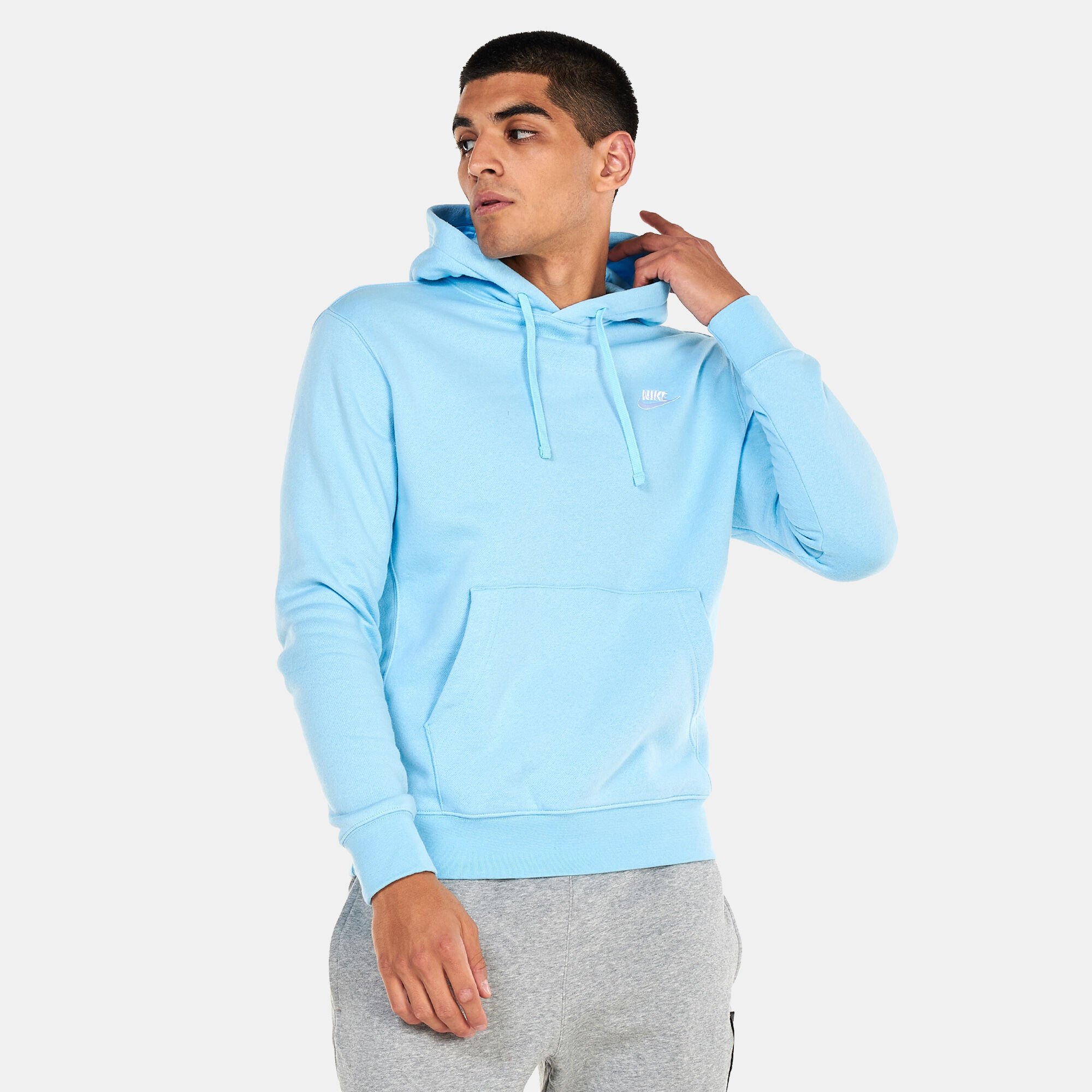 Nike sportswear blue hoodie 2025