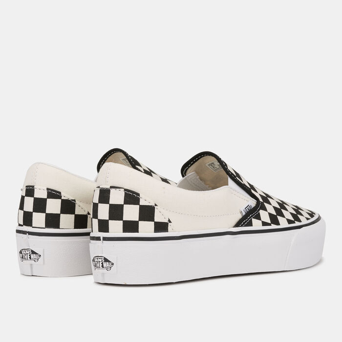 Vans Classic Slip-On Platform Unisex Shoe Black image number 2