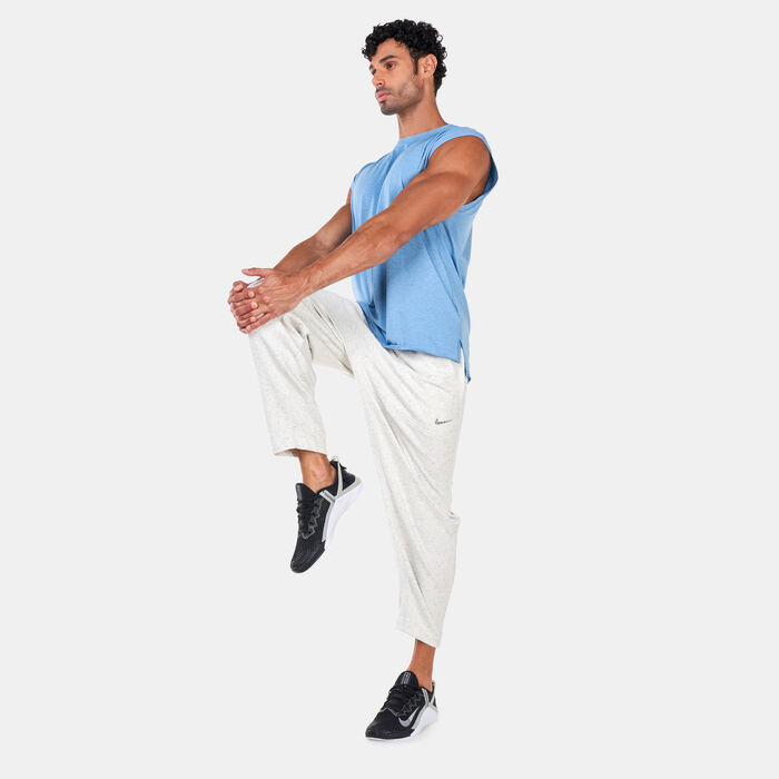 Nike Men's Yoga French Terry Pants Grey image number 2