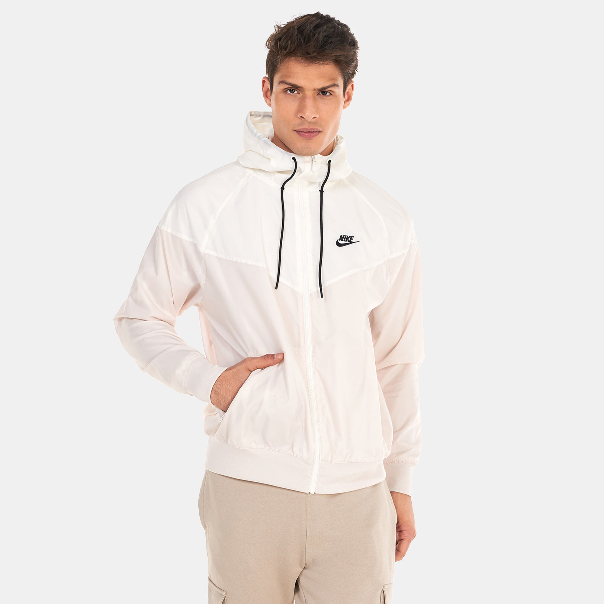 Nike hooded windrunner clearance